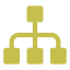 Icon symbolizing enhanced visibility for business operations.
