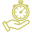 Icon representing saving time