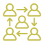 Icon representing teamwork