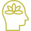 Icon representing mindfullness